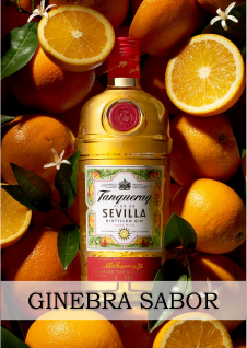 Naranjas cortadas Flor de Sevilla Tanqueray