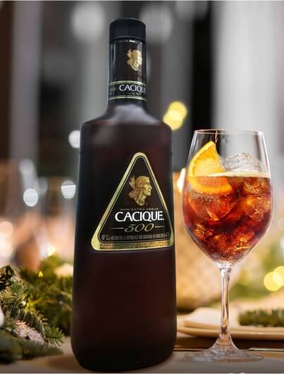 BOTELLA DE RON VENEZOLANO CACIQUE 500